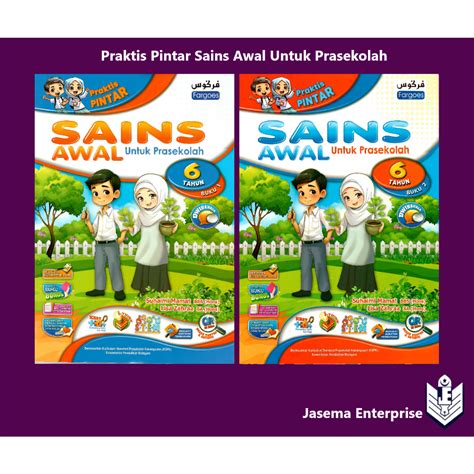 Praktis Pintar Sains Awal Untuk Prasekolah Tahun Buku Shopee