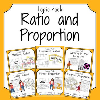 Ratio and Proportion Activities by Flip It Maths | TpT