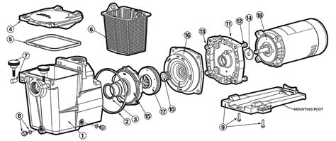 Hayward Super Pump Parts List