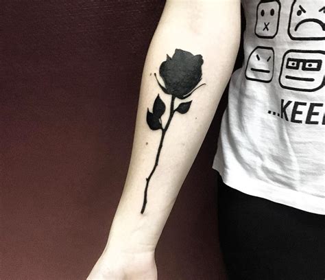 Black Rose Tattoo By Darek Tattoo Photo 22226