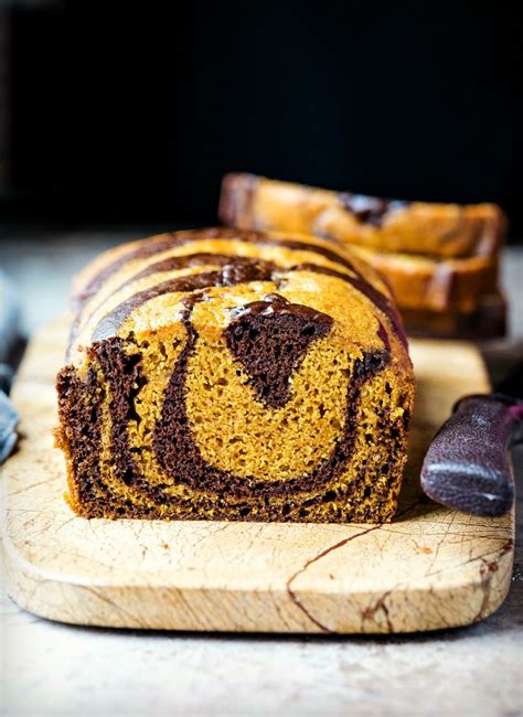 Chocolate Marble Pumpkin Bread I Heart Eating