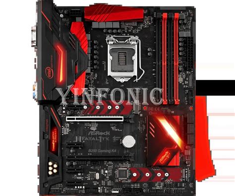 Gerenoveerd Fatal1ty B250 Gaming K4 Atx Moederbord Lga1151 4x Ddr4 64G