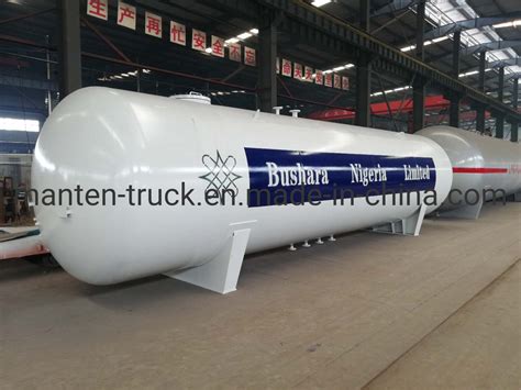 ASME 40cbm Propane Storage Tank 40000liters LPG Gas Tanker 20mt LPG