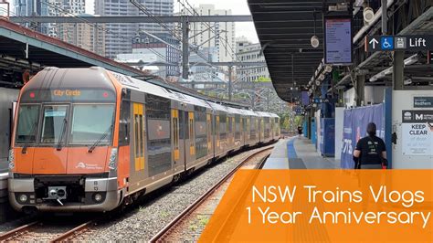 Nsw Trains Vlog Nsw Trains Vlogs Year Anniversary Youtube