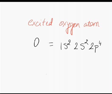 Solved Which One Of The Following Configurations Depicts An Excited