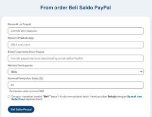 2 Cara Top Up Paypal Lewat BCA Kartu Debit TipsGaptek