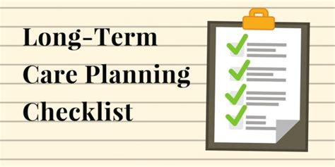 Long-Term Care Planning Checklist | Confidence Wealth & Insurance Solutions