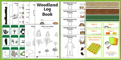 Forest and Woodland Activity Pack