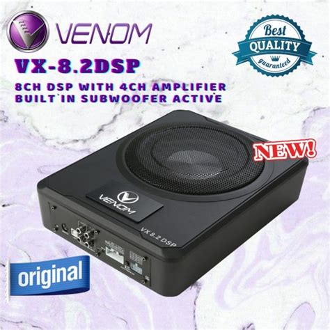 Jual VENOM VX 8 2DSP Processor DSP Built In Subwoofer Kolong Aktif VX 8