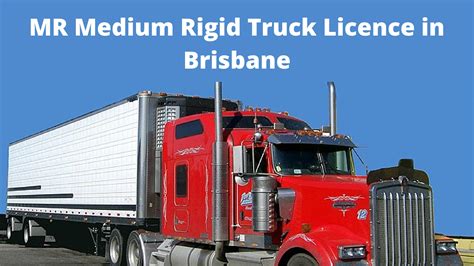 MR Medium Rigid Truck Licence in Brisbane by truckschool22 - Issuu