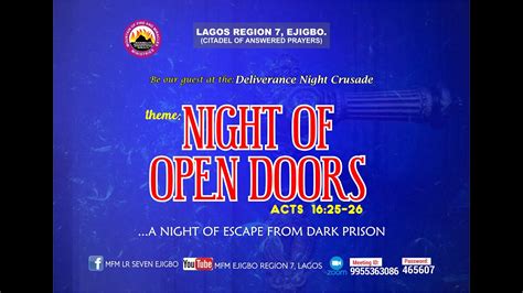 Deliverance Night Crusade Drama Ministration Youtube