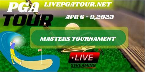 The Masters Golf Live Stream Pga European Japan Tour