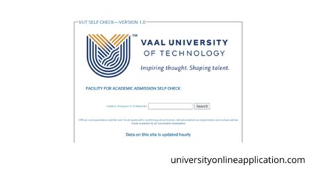 How To Check Vut Application Status Complete Guide