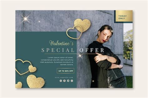 Free Vector Valentine S Day Sales Banner