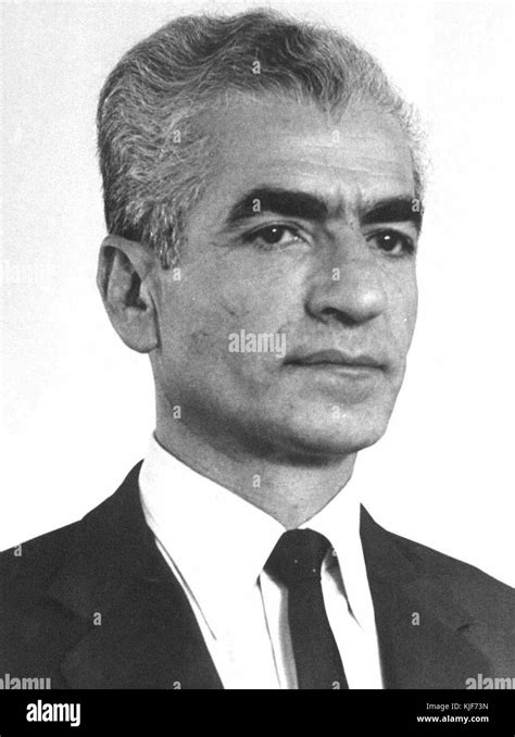 Mohammad Reza Pahlavi Black And White Stock Photos And Images Alamy