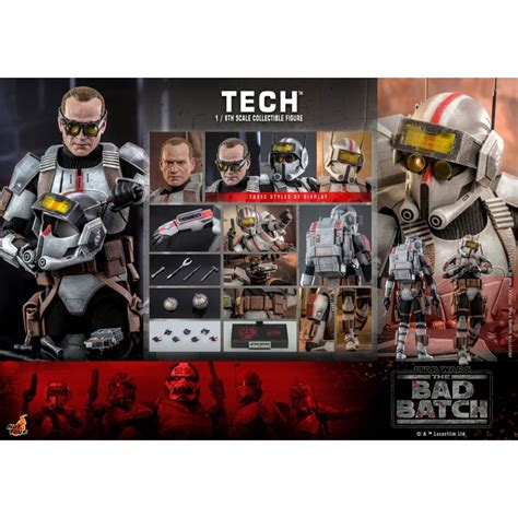 Tech TMS098 Hot Toys Figure Star Wars The Bad Batch
