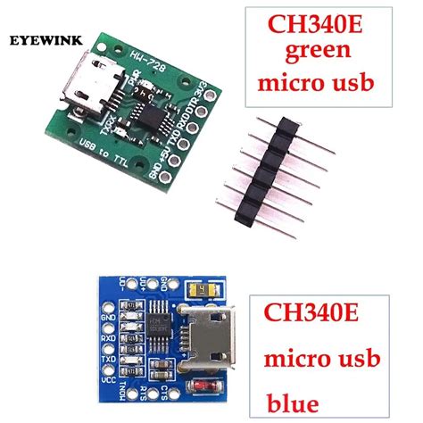 Convertisseur de série USB CH340E vers TTL Module 5V 3 3V alternatif