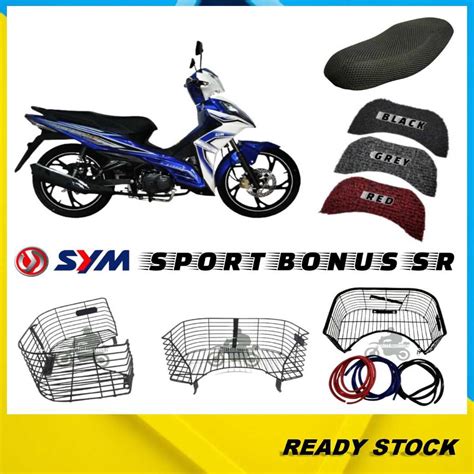 MAA SYM Sport Bonus SR Besi Basket Motor Raga Add On Seat Cover Net