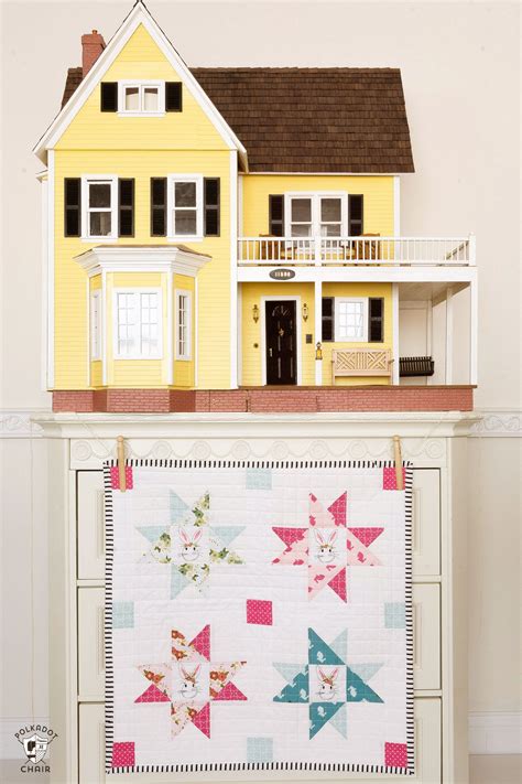 Tiny Wonderland A Free Mini Quilt Pattern The Polka Dot Chair