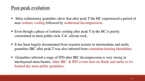 Ppt Metamorphic Evolution Of Highland Complex Powerpoint