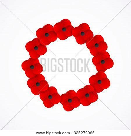 Remembrance Day Poppy Vector & Photo (Free Trial) | Bigstock