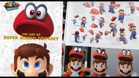 The Art Of Super Mario Odyssey Nintendo Artbook Youtube