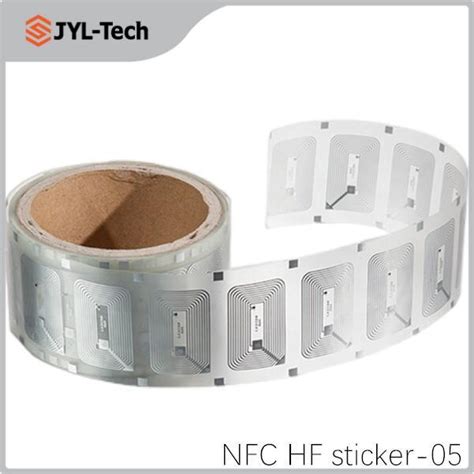 High Frequency Mhz Rfid Wet Inaly Passive Rfid Tag Adhesive