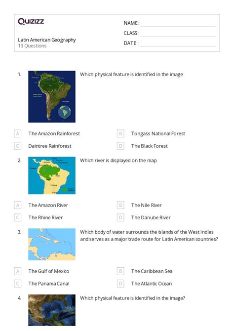 50 Geography Worksheets For 8th Year On Quizizz Free And Printable