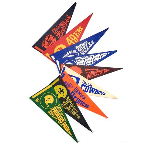 Vintage Felt Pennant Etsy