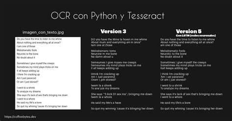 OCR With Tesseract Python And Pytesseract Coffee Bytes