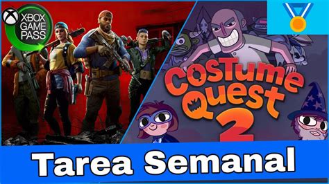 Tarea Semanal Costume Quest 2 Xbox Game Pass Noviembre 2023 YouTube