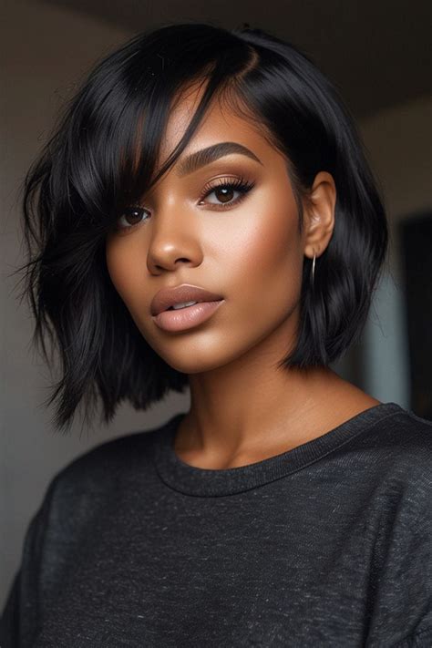 10 Stunning Bob Haircut Ideas For Black Women In 2024 Bob Hairstyles Short Hair Styles Short