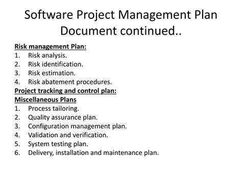 Ppt Software Project Management Powerpoint Presentation Free Download Id1565883