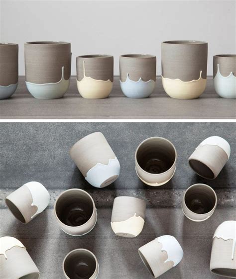 Celine Fafard Of Parceline Has Created A Collection Of Stoneware With