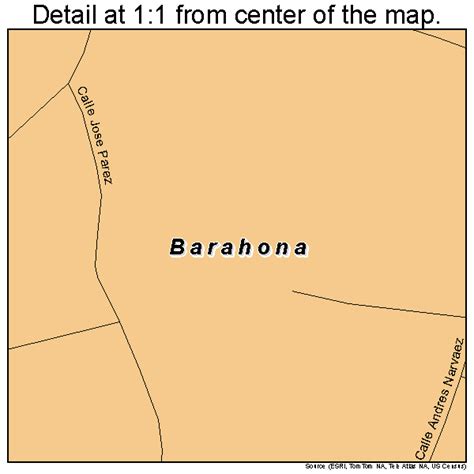 Barahona Puerto Rico Street Map 7205217