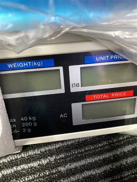 40KG Rechargeable Commercial Scale Electronic Digital Price Weight