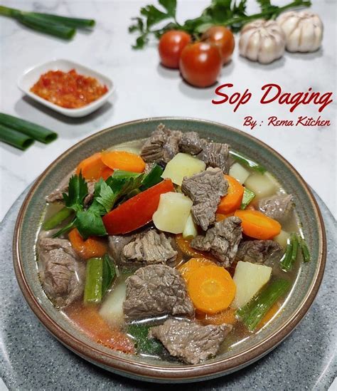 Resep Sop Daging Sapi Simpel Yang Enak Dan Gurih Praktis Indozone Food