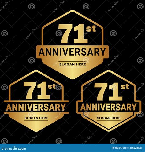 Years Anniversary Celebration Logotype St Anniversary Logo