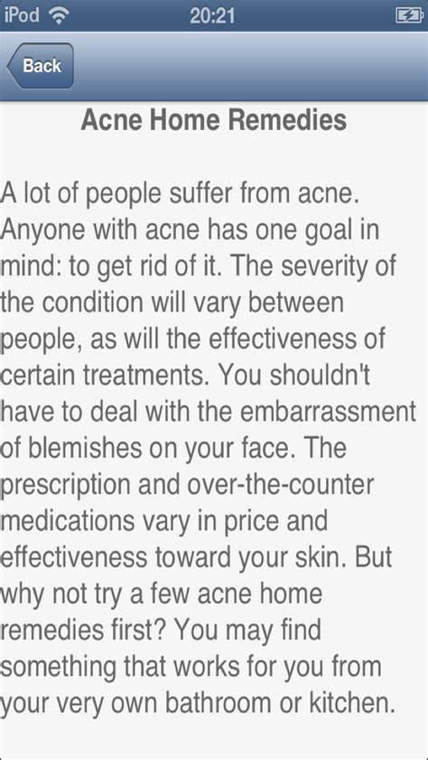 How To Get Rid Of Acne Find The Best Medication Home Remedies And Natural Treatment App On