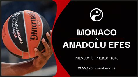 Monaco V Anadolu Efes Live Stream Watch EuroLeague Online Basketball