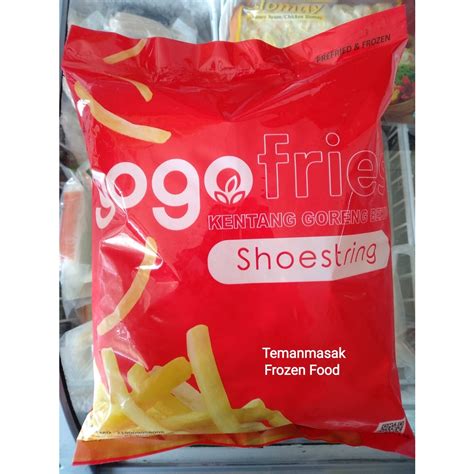 Jual Kentang Goreng French Fries Shoestring Gogo Kg Shopee Indonesia