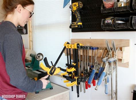 Simple DIY Clamp Rack--An Easy Workshop Organization Solution