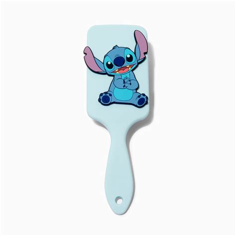 Disney Stitch Blue Paddle Hair Brush Claires