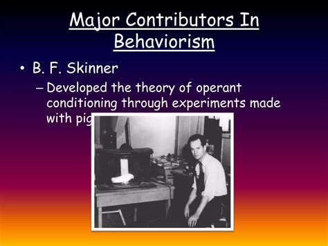 Behaviorism Learning Theory Ppt