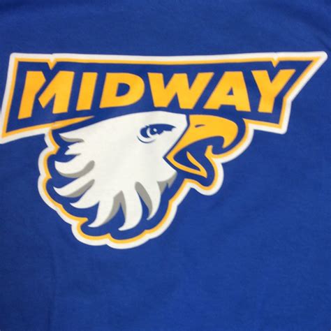 Blue Long Sleeve Midway Logo | Midway University