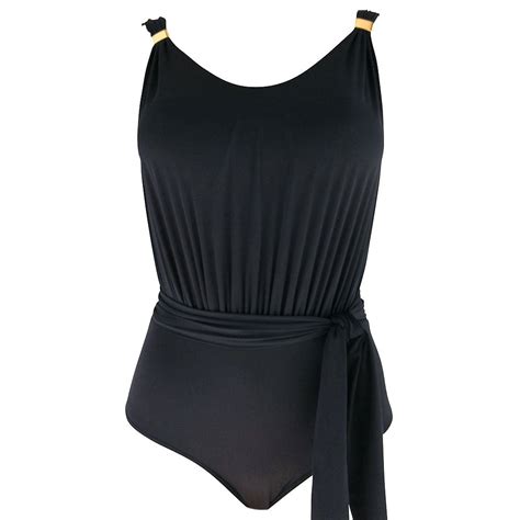 Sophisticated Black One Piece Swimsuit Zuzu Swim Classic