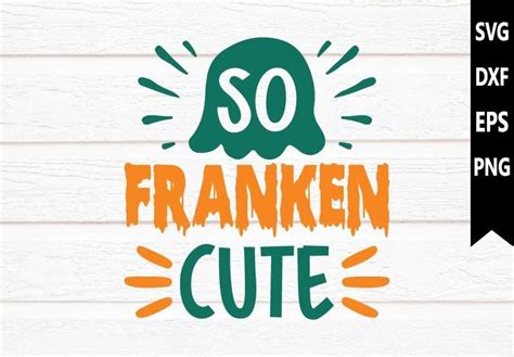 So Franken Cute SVG Design Graphic By Rashedul Design Store Creative