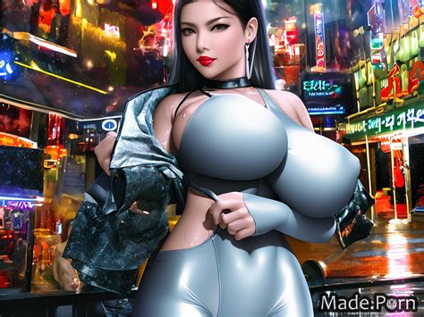 Porn Image Of Standing Cotton Digital Art Seductive Babe Shiny Skin Siren Created By AI