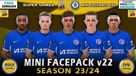 New Update Chelsea Mini Facepack Season Sider Cpk Pes