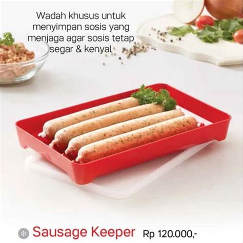 Jual Sausage Keeper Tupperware Wadah Atau Tempat Simpan Sosis